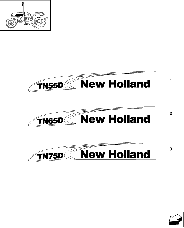 1.98.2(01A) MODEL IDENTIFICATION DECALS - D4781