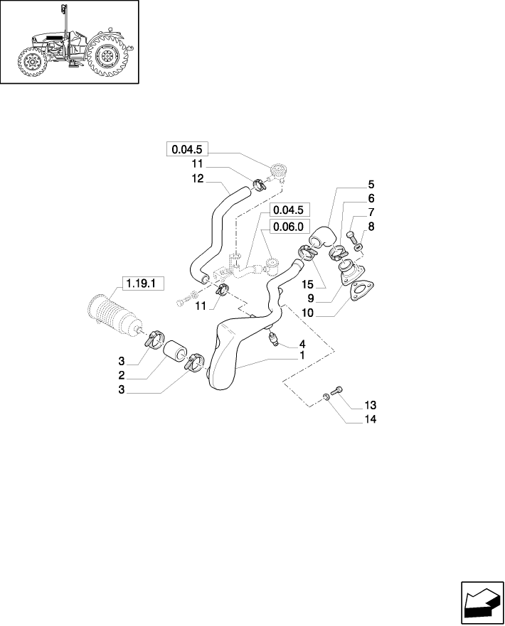 1.19.7(01) AIR CLEANER PIPING