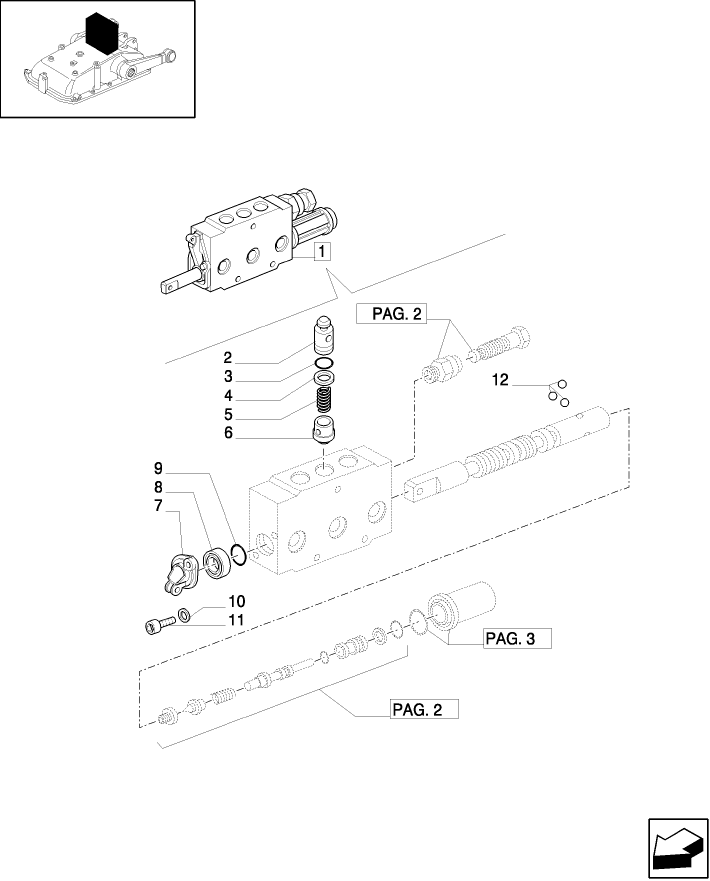 1.82.7/03A(01) DOUBLE-ACTING EXTERNAL CONTROL VALVE WITH FLOAT AND AUTOMATIC CUTOUT - C5484