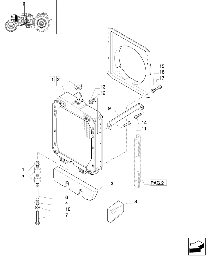 1.17.0(01) RADIATOR & RELATED PARTS