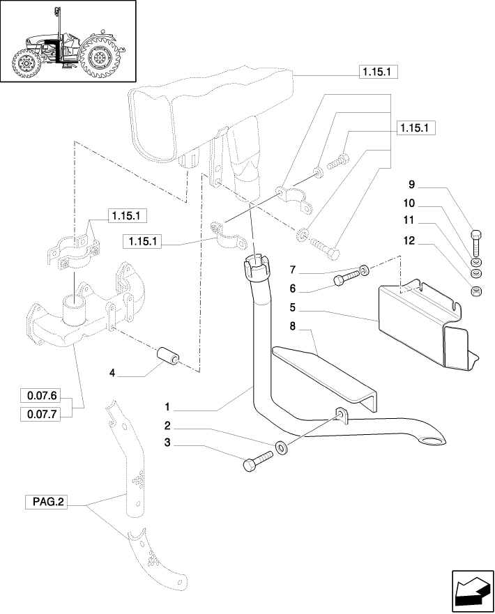 1.15.1/02(01) (VAR.150) HORIZONTAL SILENCER - GUARD