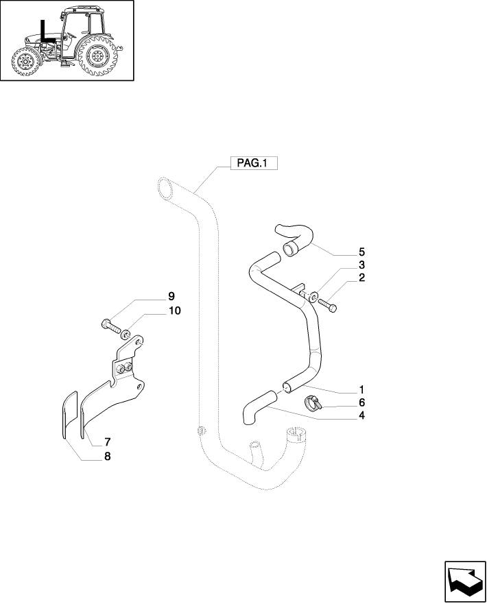 1.15.1/03(02) (VAR.199) SILENCER - AIR FILTER EJECTOR