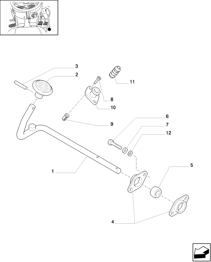 1.92.10(01) THROTTLE CONTROL LINKAGE - C5481