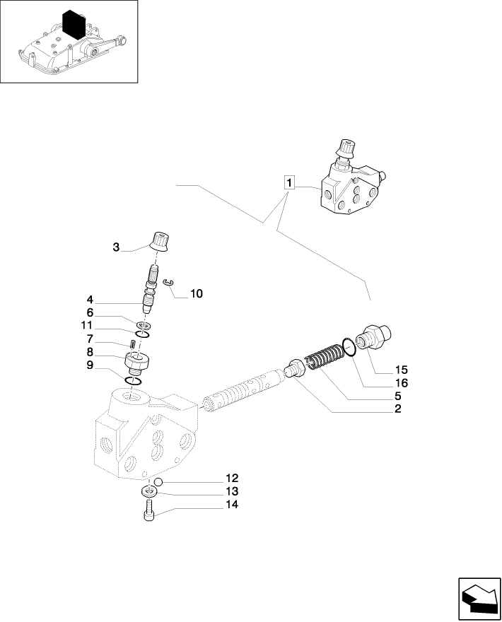 1.82.7/02F FLOW-RATE REGULATOR - BREAKDOWN - D5484