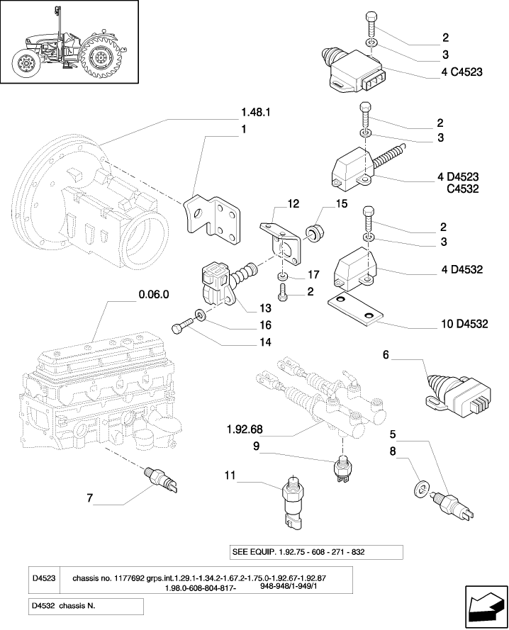 1.75.0 ELECTRICAL CONTROLS - 2WD