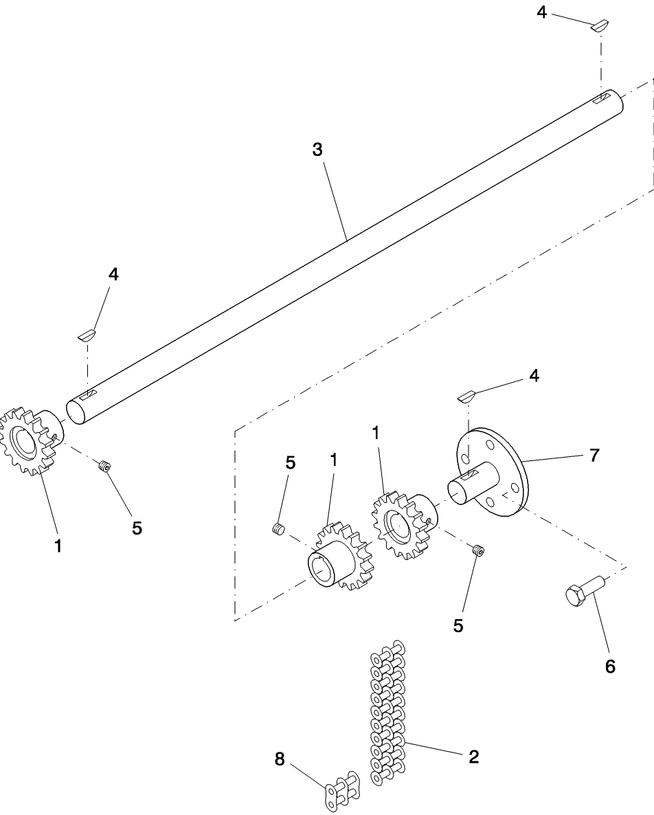 86566625 KIT, FRONT AUXILIARY DRIVE - NAR