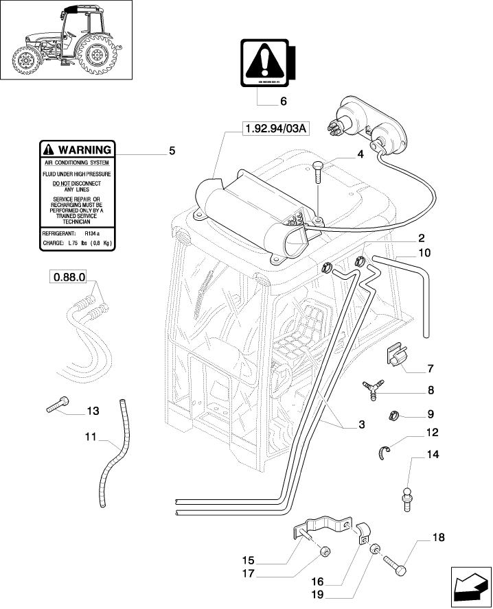 1.92.94/01 (VAR.577-608) AIR CONDITIONING-CONDITIONER