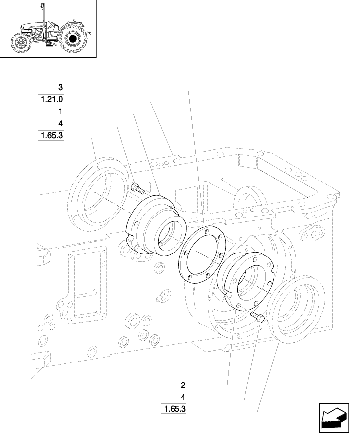 1.32.0(01) MAIN REDUCTION UNIT SUPPORTS AND COVERS