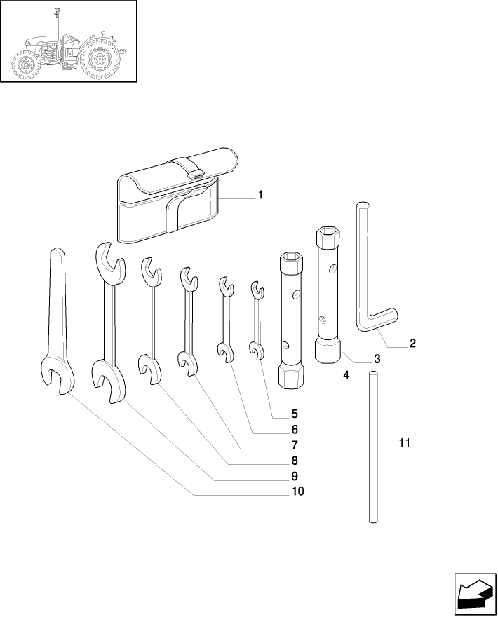 1.99.0(01) (VAR.996) SET OF TOOLS