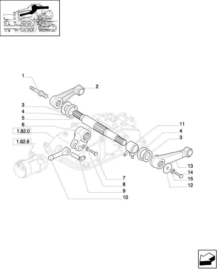 1.82.8 SHAFT AND IDLER UNIT