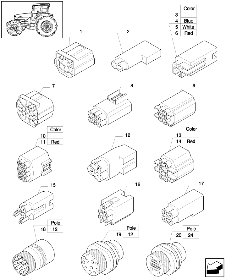 1.77.0(07) CONNECTOR, CABLE TERMINAL