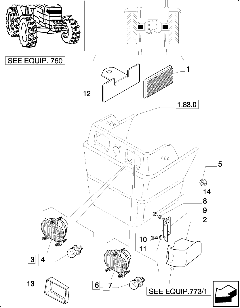 1.75.6 HEADLAMP - REFLECTOR