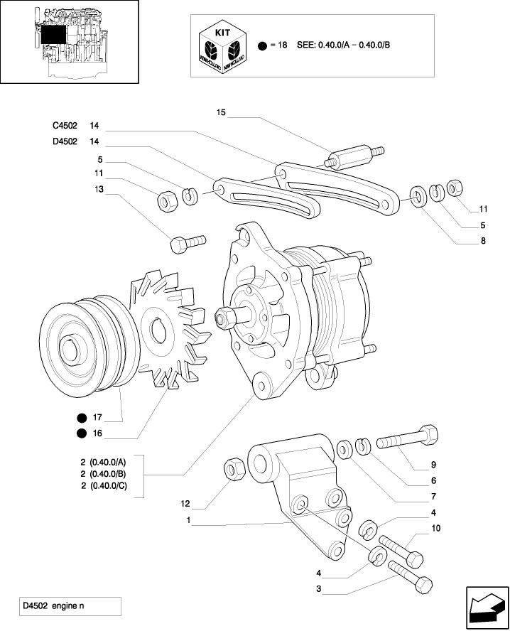 0.40.0 ALTERNATOR