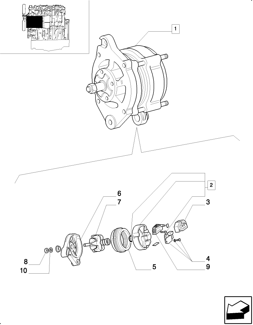 0.40.0/  C ALTERNATOR