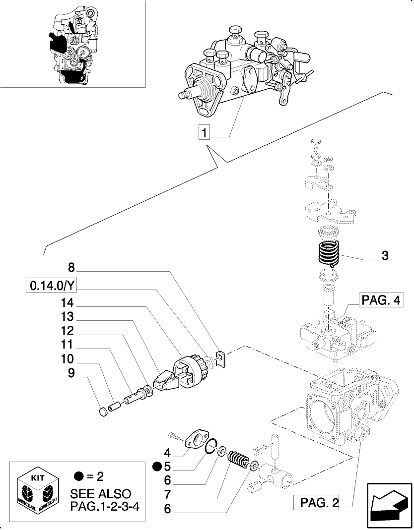 0.14.0/  F(05) INJECTION PUMP - NHNA