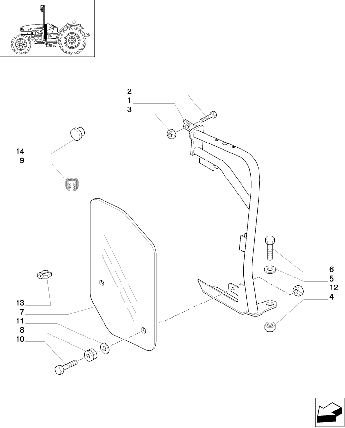 1.92.87/ 4(02) (VAR.101-105) NOISE REDUCTION PACKAGE - MUDGUARDS AND FOOTBOARDS