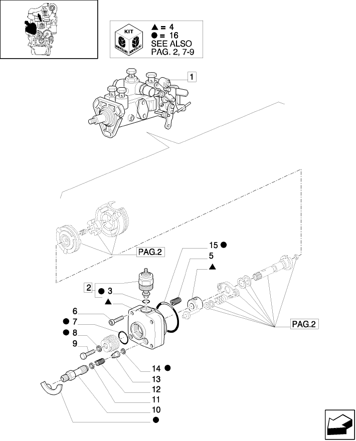 0.14.0/  C(01) INJECTION PUMP, FUEL SHUT-OFF SOLENOID (TN80F)