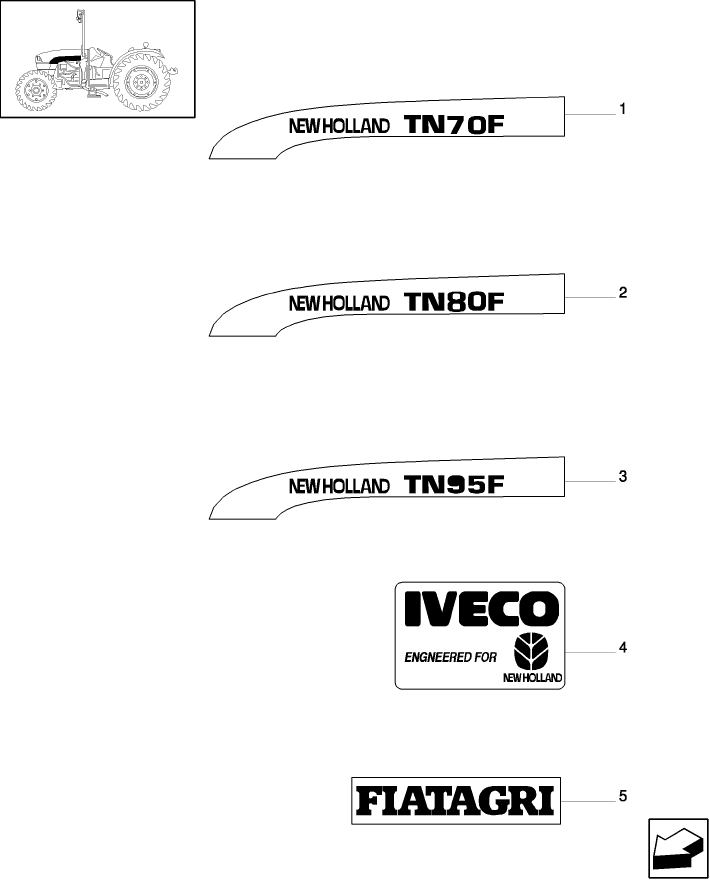 1.98.2(01) MODEL IDENTIFICATION DECALS - C4783