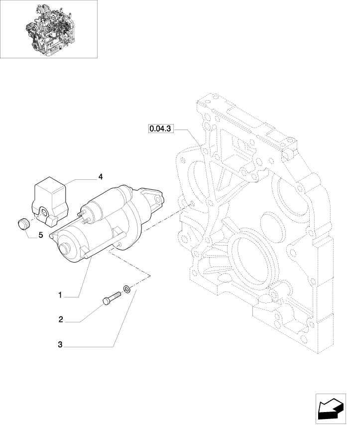 0.36.0 STARTER MOTOR