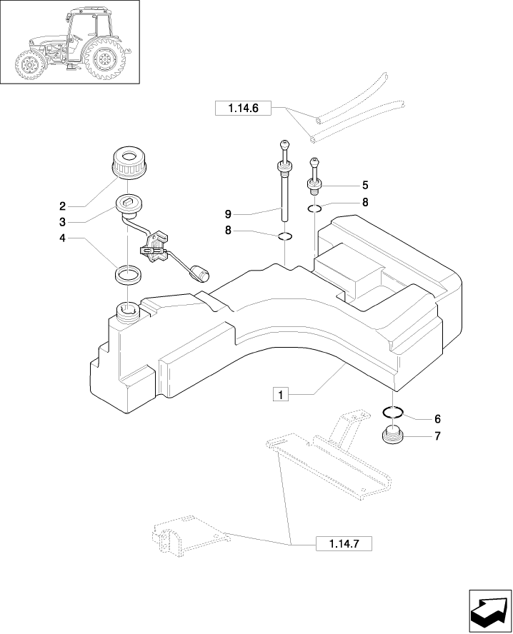 1.14.2 ADDITIONAL FUEL TANK & RELATED PARTS