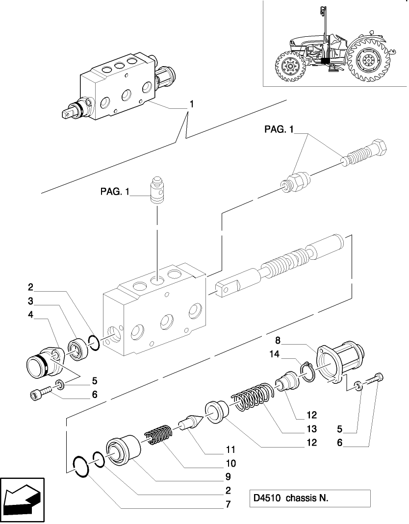 1.82.7/12C(02) CONVERTIBLE CONTROL VALVE WITH FLOAT- PARTS (VAR.389/C)