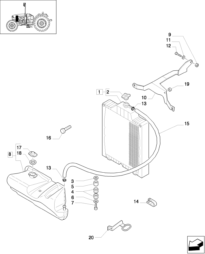 1.17.0(01) RADIATOR AND COOLING TANK