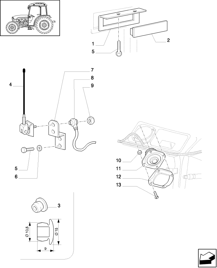 1.92.761 (VAR.777) RADIO SET PREARRANGEMENT