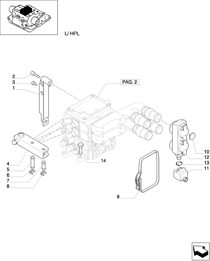 1.82.7/37(01) (VAR.831-831/1) CCLS WITH 2 MECHANICAL CONTROL VALVE - CONTROL VALVE & RELATED PARTS - C5504