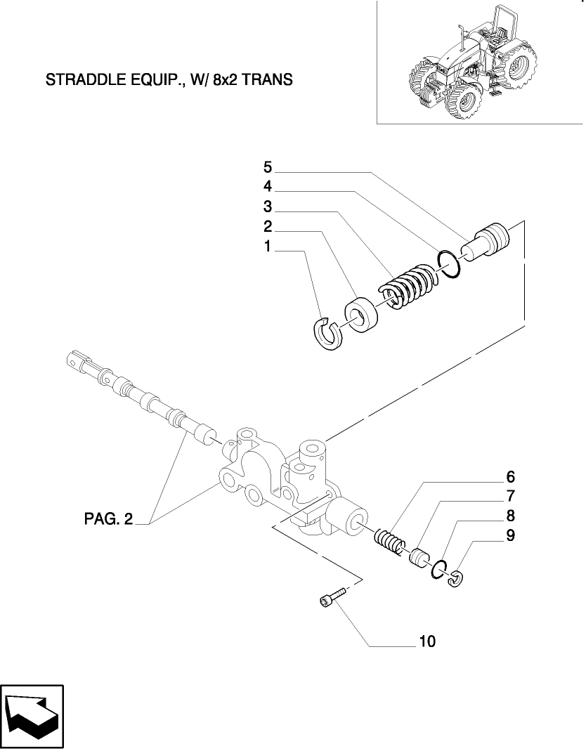 803-805(03) P.T.O. 540/1000, "L/SHIFTABLE", L/EDC