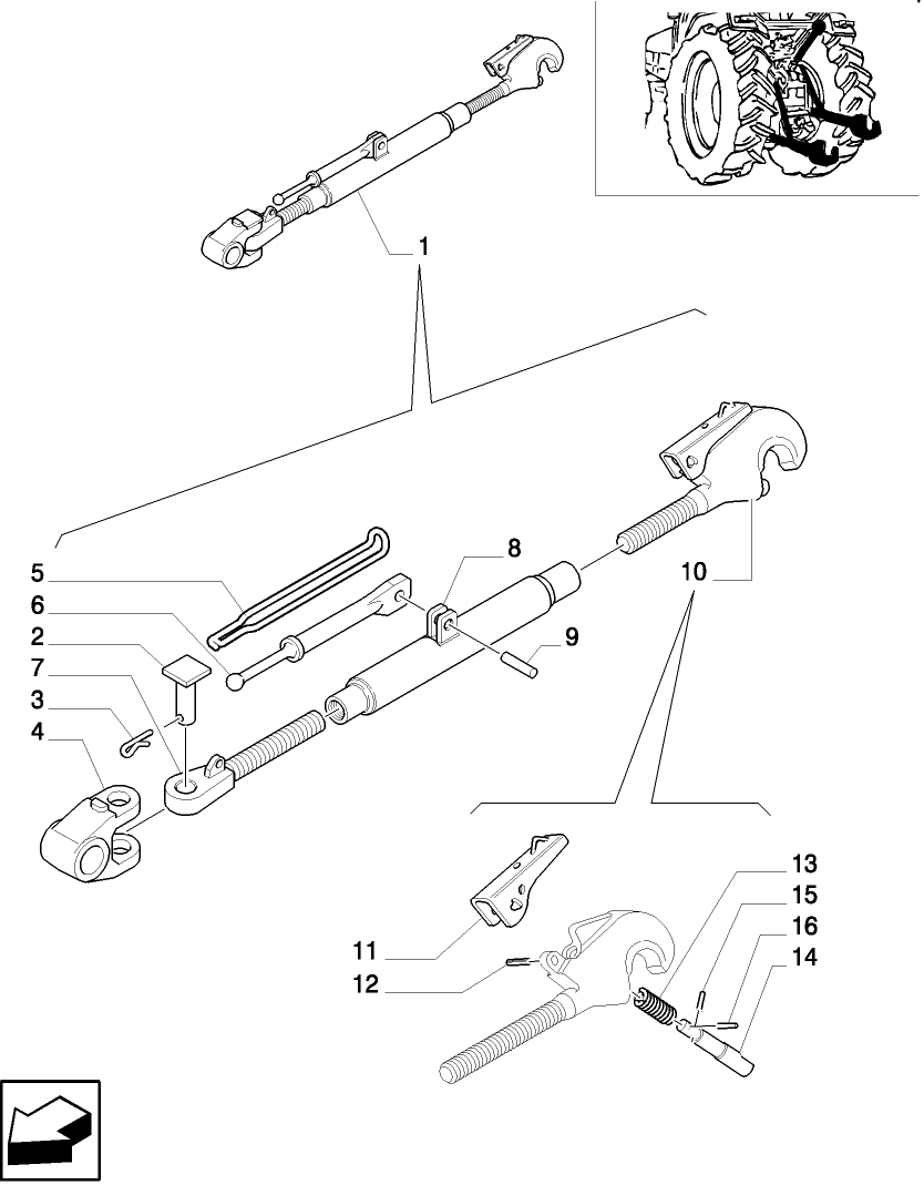 925/ 1A IMPLEMENT CARRIER