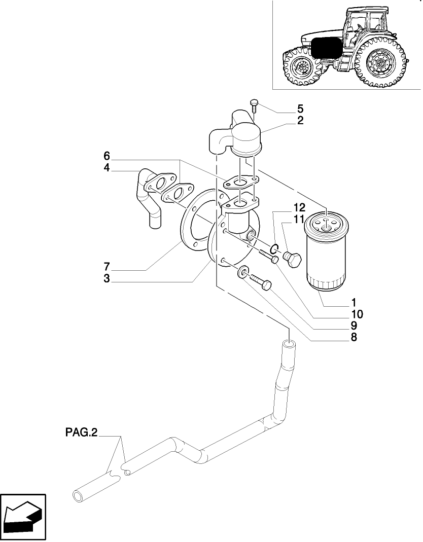 823/ 1(03) AUXILIARY PUMP, ENGINE MOUNTED