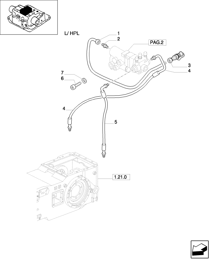 1.82.7/37(03) (VAR.831-831/1) CCLS WITH 2 MECHANICAL CONTROL VALVE - VALVE PIPES