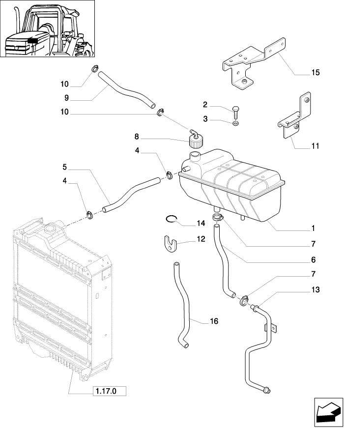 1.17.2 COOLING, EXPANSION TANK / TEMPERATURE CONTROL