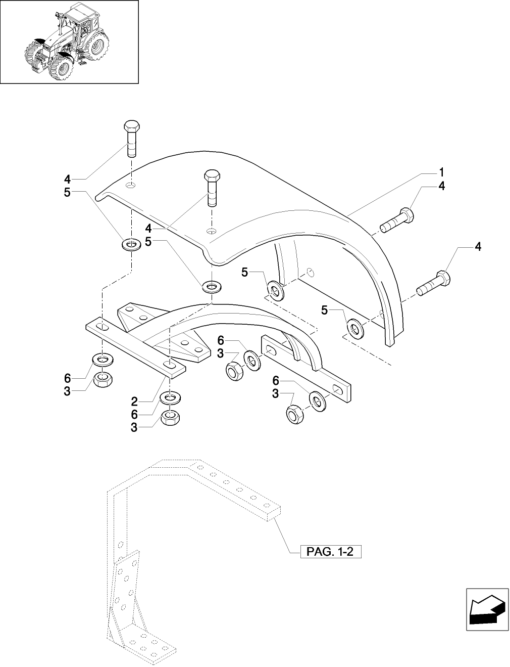 1.87.4/01(03) (VAR.167-497) 4WD DYNAMIC FRONT FENDERS