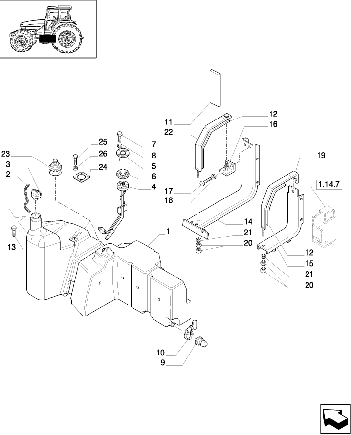 1.14.0/01(01) FUEL TANK AND RELATED PARTS - C5533