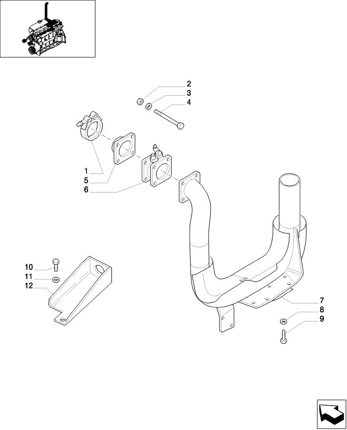 1.15.1/01(02) (VAR.154) EXAUST BRAKE - SILENCER AND ASSOCIATED PARTS