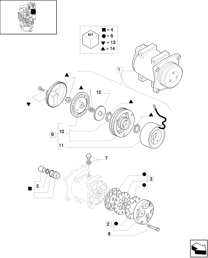 0.88.0/  A COMPRESSOR BREAKDOWN, AIR CONDITIONING