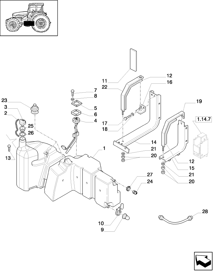 1.14.0/01(01A) FUEL TANK AND RELATED PARTS - D5533