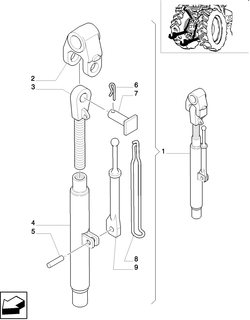 1.89.6/ 2A LIFT LINK, UPPER