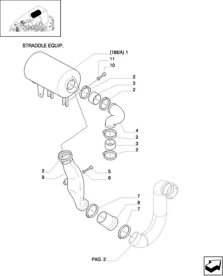 189(01) OIL BATH AIR CLEANER