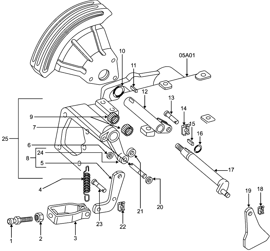 05E02 HYDRAULIC CONTROLS AND RELATED PARTS