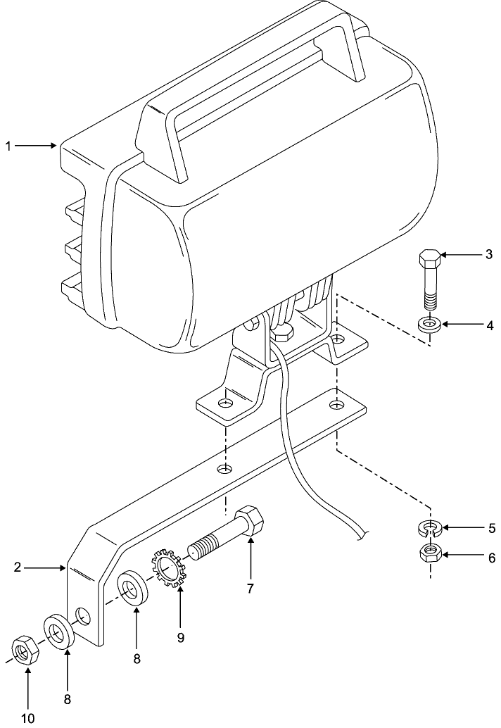 11M01 WORK LIGHT