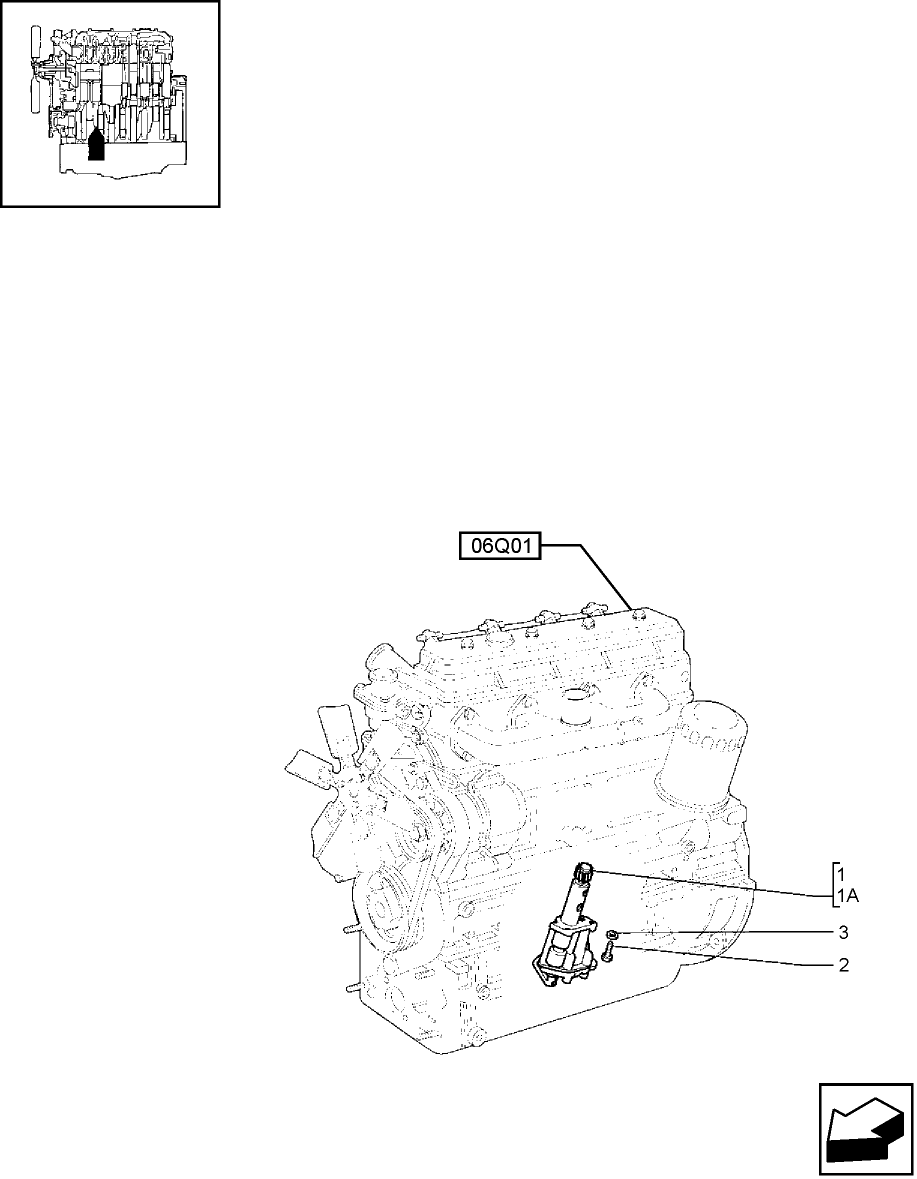 06Q29 OIL PUMP 3 AND 4 CYLINDERS (ENGINE TIER 2)