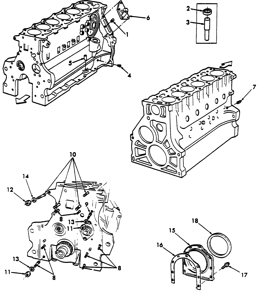 06A02 SERVICE REPLACEMENT ENGINE BLOCK