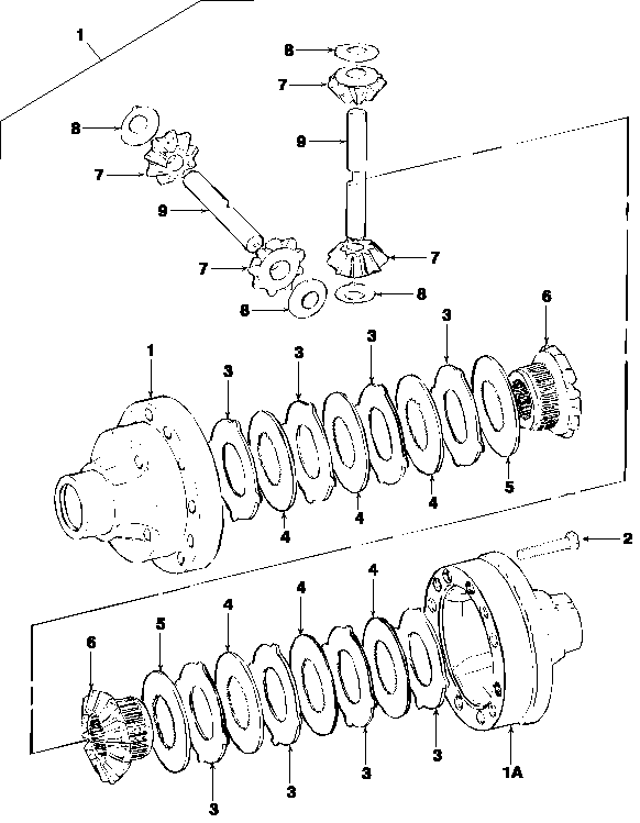 03L01 SELF-LOCKING DIFFERENTIAL (FWD) (APL-3054) - TW35 (83/4-84)