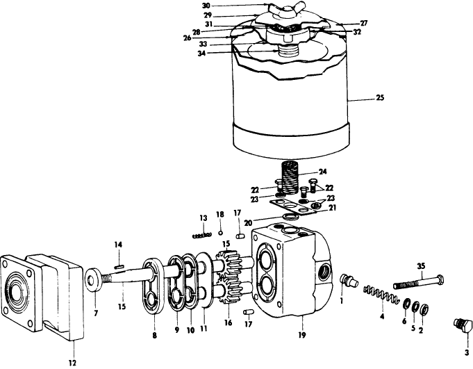 069 GEAR PUMP, 1281