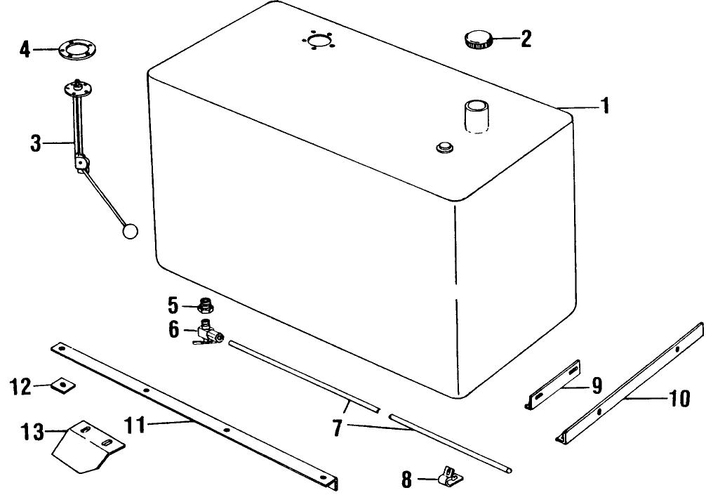 014 FUEL TANK & SUPPORTS, 1425