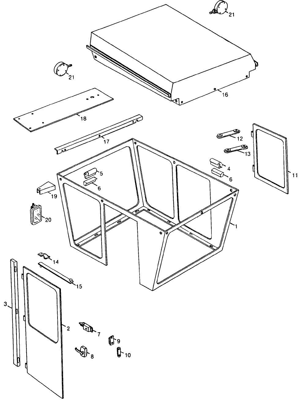 009 CAB, FRAME