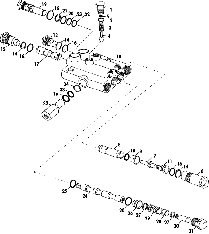 033 HYDRAULIC CONTROL VALVE