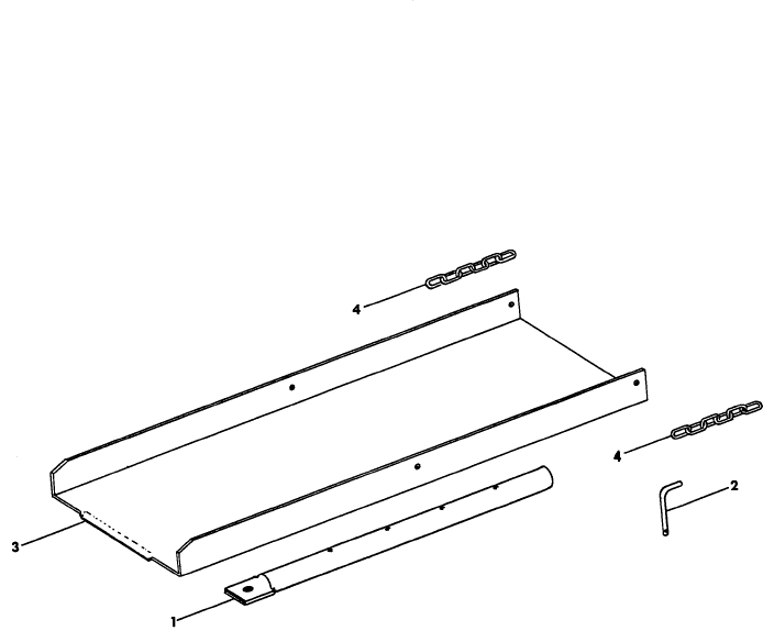 045 WAGON HITCH & LOADING CHUTE, 74025